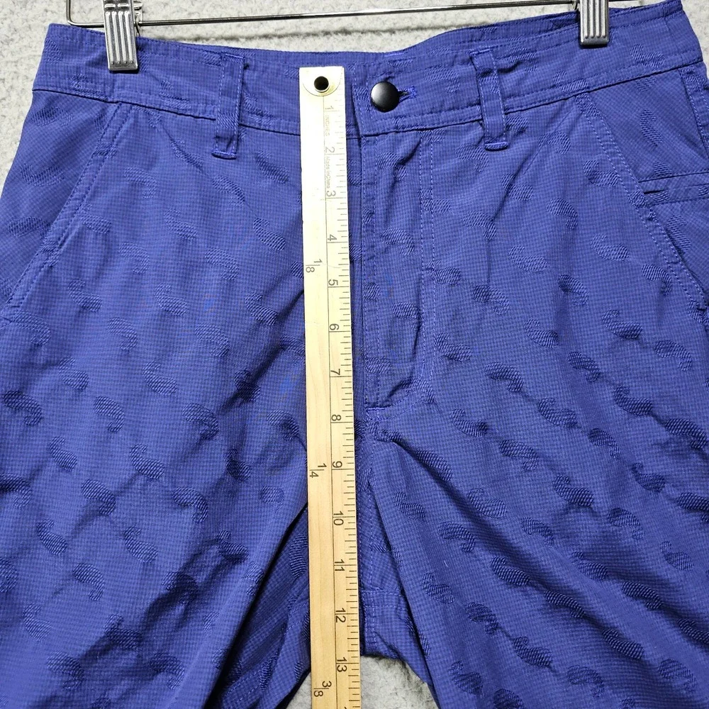 Lululemon Shorts Mens 29 Blue Paisley Jacquard Athletic Chino 10